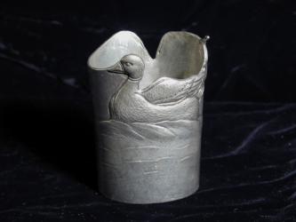 Vase in Jugendstilart. Reproduktion um 1980 