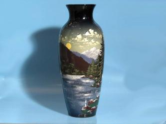 Landschaftsvase. Schramberg, um 1920 