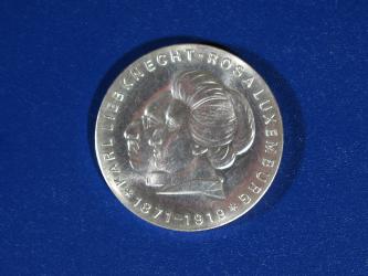 20 Mark - 1971 Liebknecht u. Luxemburg - st 