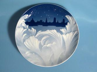 Porzellanteller. Bing & Groendahl, 1915 