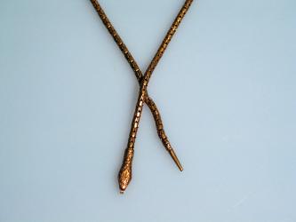 Art-déco-Schlangenkette. Jakob Bengel, um 1925 