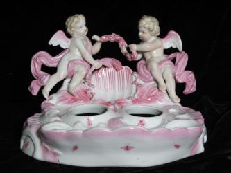 Historismus-Schreibgarnitur. Italien um 1890 