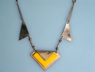 Halskette Art déco. Jakob Bengel, um 1930 