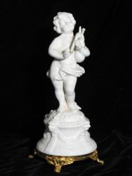 Dudelsackspielender Putto. Um 1880 