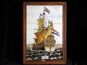 Fliesenbild. Niederlande 