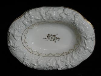 Ovale Gebäckschale. Rudolstadt, Anfang 20. Jahrhundert 