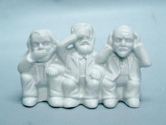 Marx-Engels-Lenin. Sitzendorfer Porzellan - neu - UVP 45,50 