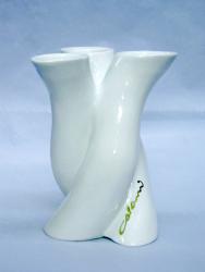 Colani-Kerzenleuchter. Sitzendorfer Porzellan - neu - UVP 126.00 