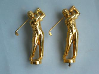 Zwei Figuren für Golfpokal 