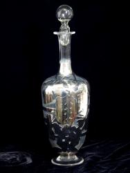 Glaskaraffe. Italien, um 1920 