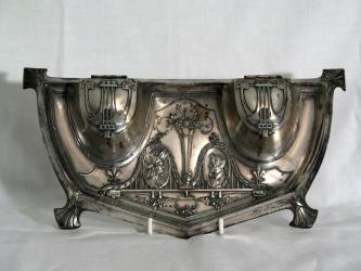 Viktorianische Schreibgarnitur. England 1890er Jahre 