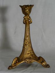 Jugendstil-Kerzenhalter. Frankreich um 1910 