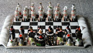 Schachspiel. Rußland, 20. Jhdt. 