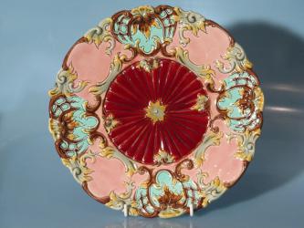 Jugendstil-Zierteller. Dressler, Biela, um 1900 