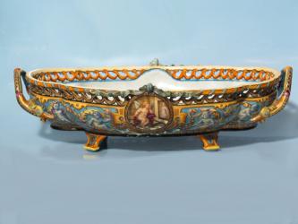 Große Historismus-Schale. Frankreich um 1860 