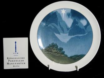 Jahresteller 1923. KPM Berlin, Neuauflage 1989 