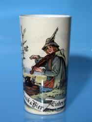 Steingut-Becher Mod. 1794. Mettlach, um 1870 