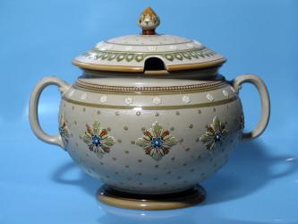 Mosaik-Bowle Mod. 2119. Mettlach, 1894 