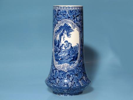 Steingutvase. Wessel-Bonn, um 1880 