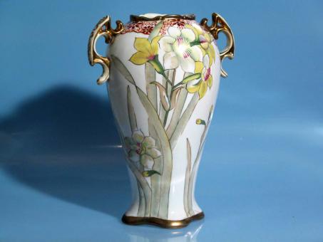 Japanische Porzellanvase. Noritake, um 1915/20 