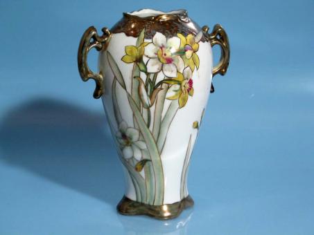 Japanische Porzellanvase. Noritake, um 1915/20 