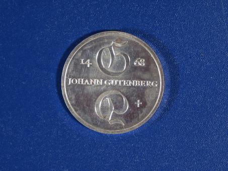 10 Mark - 1968 Johannes Gutenberg - st 