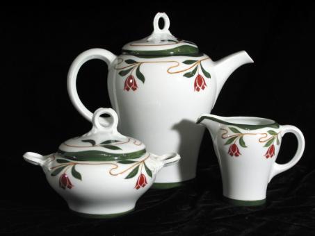 Servicekern Jugendstil. Rosenthal, um 1910 