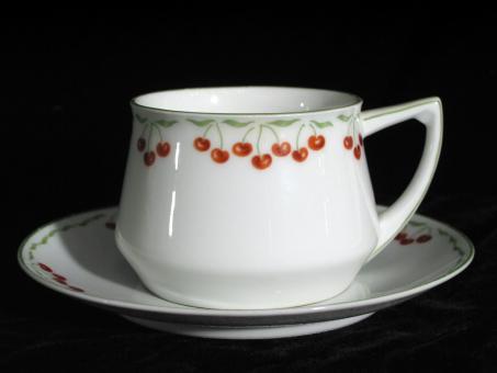 Jugendstiltasse. Rosenthal, um 1906 