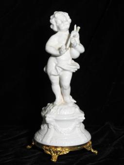 Dudelsackspielender Putto. Um 1880 