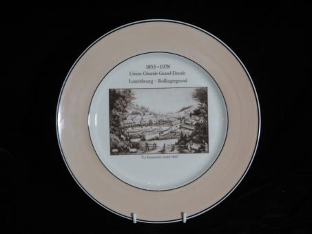 Sammelteller mit Landschaft. Villeroy & Boch, nach 1978 