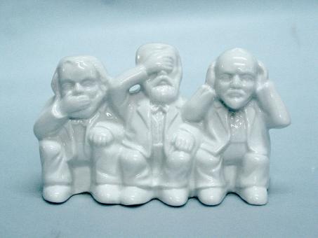 Marx-Engels-Lenin. Sitzendorfer Porzellan - neu - UVP 45,50 