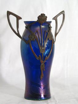 Jugendstil-Vase. Böhmen um 1900 