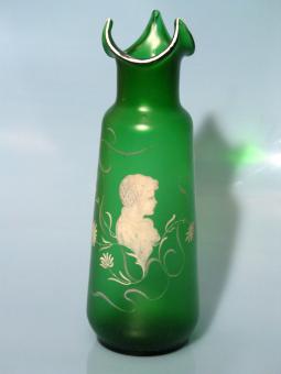 Jugendstil-Vase. Böhmen um 1895 