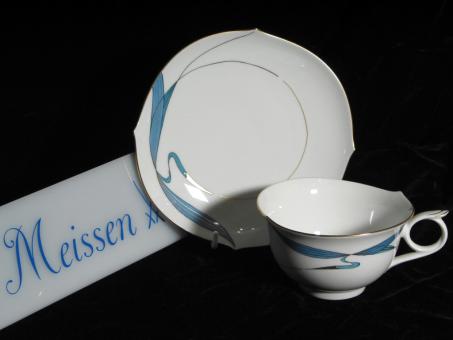 Jugendstil-Tasse. Meissen 