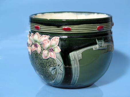 Jugendstil-Cachepot. Böhmen um 1910 