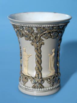 Vase Mod. 10. Mettlach, um 1860 