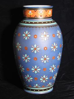 Mosaikvase. Mettlach, 1896 