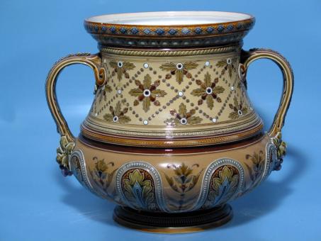 Mosaik-Bowle Mod. 1295. Mettlach, 1893 