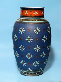 Mosaikvase Mod. 1884. Mettlach, 1899 