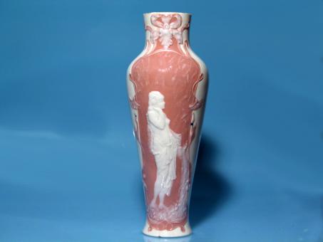 Jugendstilvase. Wohl Limoges, um 1900 